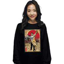 Load image into Gallery viewer, Daily_Deal_Shirts Long Sleeve Shirts, Unisex / Small / Black Leatherface In Japan