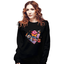 Load image into Gallery viewer, Daily_Deal_Shirts Long Sleeve Shirts, Unisex / Small / Black Pink Blob Game