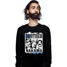 Load image into Gallery viewer, Shirts Long Sleeve Shirts, Unisex / Small / Black Brother Nakama