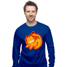 Load image into Gallery viewer, Daily_Deal_Shirts Long Sleeve Shirts, Unisex / Small / Royal Blue The Lasagna King