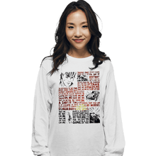 Load image into Gallery viewer, Shirts Long Sleeve Shirts, Unisex / Small / White Take On Me