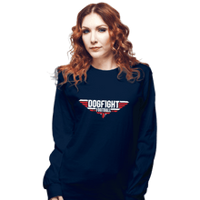 Load image into Gallery viewer, Daily_Deal_Shirts Long Sleeve Shirts, Unisex / Small / Navy Top Dogfight