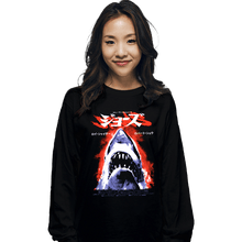 Load image into Gallery viewer, Shirts Long Sleeve Shirts, Unisex / Small / Black Jaws