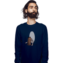 Load image into Gallery viewer, Shirts Long Sleeve Shirts, Unisex / Small / Navy The Looking Glass