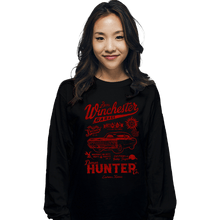 Load image into Gallery viewer, Daily_Deal_Shirts Long Sleeve Shirts, Unisex / Small / Black Winchester Garage