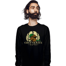 Load image into Gallery viewer, Shirts Long Sleeve Shirts, Unisex / Small / Black Chef's Knife