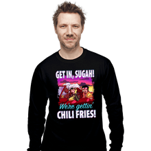 Load image into Gallery viewer, Secret_Shirts Long Sleeve Shirts, Unisex / Small / Black Get In, Sugah!