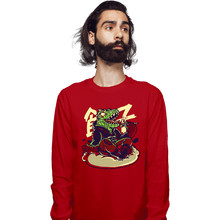 Load image into Gallery viewer, Secret_Shirts Long Sleeve Shirts, Unisex / Small / Red Gyoza Love