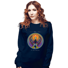 Load image into Gallery viewer, Daily_Deal_Shirts Long Sleeve Shirts, Unisex / Small / Navy Don't Stop Believin'