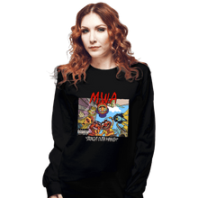Load image into Gallery viewer, Daily_Deal_Shirts Long Sleeve Shirts, Unisex / Small / Black Straight Outta Mayhem