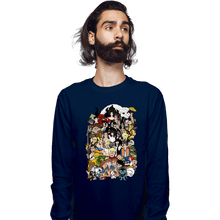 Load image into Gallery viewer, Daily_Deal_Shirts Long Sleeve Shirts, Unisex / Small / Navy Made Of Movies