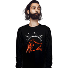 Load image into Gallery viewer, Daily_Deal_Shirts Long Sleeve Shirts, Unisex / Small / Black The Dark Side