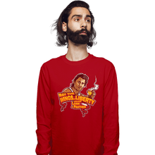 Load image into Gallery viewer, Daily_Deal_Shirts Long Sleeve Shirts, Unisex / Small / Red The Wings Of Liberty