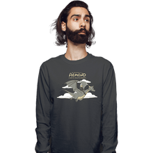 Load image into Gallery viewer, Daily_Deal_Shirts Long Sleeve Shirts, Unisex / Small / Charcoal Dragon Dancer