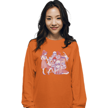 Load image into Gallery viewer, Daily_Deal_Shirts Long Sleeve Shirts, Unisex / Small / Orange At The Arcade