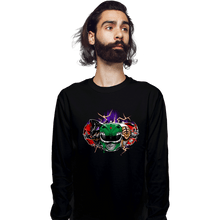 Load image into Gallery viewer, Shirts Long Sleeve Shirts, Unisex / Small / Black Green Legend