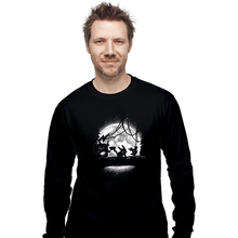 Load image into Gallery viewer, Shirts Long Sleeve Shirts, Unisex / Small / Black Moonlight Electric Types