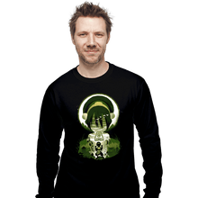 Load image into Gallery viewer, Daily_Deal_Shirts Long Sleeve Shirts, Unisex / Small / Black Earthbender