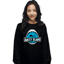 Load image into Gallery viewer, Daily_Deal_Shirts Long Sleeve Shirts, Unisex / Small / Black Amity Island