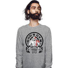Load image into Gallery viewer, Shirts Long Sleeve Shirts, Unisex / Small / Sports Grey God's Gym