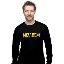 Load image into Gallery viewer, Secret_Shirts Long Sleeve Shirts, Unisex / Small / Black Wizard.