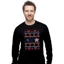 Load image into Gallery viewer, Shirts Long Sleeve Shirts, Unisex / Small / Black Ghosts n Goblins n Christmas Presents