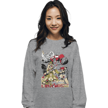Load image into Gallery viewer, Shirts Long Sleeve Shirts, Unisex / Small / Sports Grey Legends Of The 80's