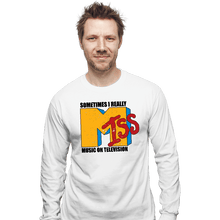 Load image into Gallery viewer, Secret_Shirts Long Sleeve Shirts, Unisex / Small / White I Miss Music