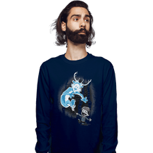 Load image into Gallery viewer, Shirts Long Sleeve Shirts, Unisex / Small / Navy The Pretendus Charm