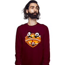 Load image into Gallery viewer, Shirts Long Sleeve Shirts, Unisex / Small / Maroon Homicidalmaniacs