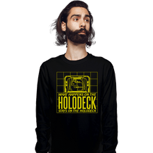 Load image into Gallery viewer, Secret_Shirts Long Sleeve Shirts, Unisex / Small / Black The Holodeck