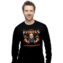 Load image into Gallery viewer, Daily_Deal_Shirts Long Sleeve Shirts, Unisex / Small / Black Chucky's Fitness
