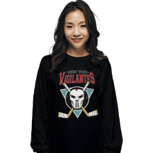 Load image into Gallery viewer, Shirts Long Sleeve Shirts, Unisex / Small / Black Go Vigilantes