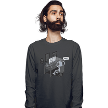 Load image into Gallery viewer, Shirts Long Sleeve Shirts, Unisex / Small / Charcoal Robot Problems