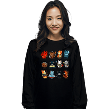 Load image into Gallery viewer, Daily_Deal_Shirts Long Sleeve Shirts, Unisex / Small / Black Cat Roleplay