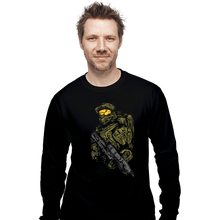 Load image into Gallery viewer, Shirts Long Sleeve Shirts, Unisex / Small / Black Master Chief