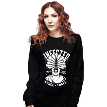 Load image into Gallery viewer, Shirts Long Sleeve Shirts, Unisex / Small / Black Infected