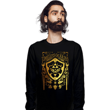 Load image into Gallery viewer, Daily_Deal_Shirts Long Sleeve Shirts, Unisex / Small / Black Timeless Ocarina