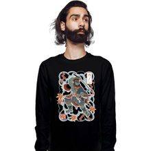 Load image into Gallery viewer, Daily_Deal_Shirts Long Sleeve Shirts, Unisex / Small / Black Irezumi Ganon