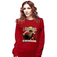 Load image into Gallery viewer, Secret_Shirts Long Sleeve Shirts, Unisex / Small / Red Kali Bar