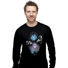 Load image into Gallery viewer, Shirts Long Sleeve Shirts, Unisex / Small / Black Look At The Stars