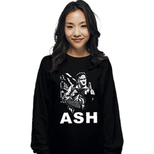 Load image into Gallery viewer, Secret_Shirts Long Sleeve Shirts, Unisex / Small / Black Johnny Ash