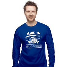 Load image into Gallery viewer, Shirts Long Sleeve Shirts, Unisex / Small / Royal Blue The Straw Hat Crew
