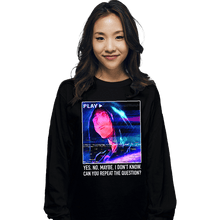 Load image into Gallery viewer, Secret_Shirts Long Sleeve Shirts, Unisex / Small / Black Life Is Unfair