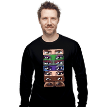 Load image into Gallery viewer, Daily_Deal_Shirts Long Sleeve Shirts, Unisex / Small / Black Guardian Eyes