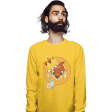 Load image into Gallery viewer, Shirts Long Sleeve Shirts, Unisex / Small / Gold Bad Fur Day