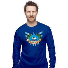 Load image into Gallery viewer, Secret_Shirts Long Sleeve Shirts, Unisex / Small / Royal Blue Slime Quest
