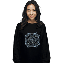 Load image into Gallery viewer, Shirts Long Sleeve Shirts, Unisex / Small / Black Gamer Mandala
