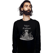 Load image into Gallery viewer, Shirts Long Sleeve Shirts, Unisex / Small / Black Release The Krakitten