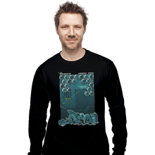 Load image into Gallery viewer, Shirts Long Sleeve Shirts, Unisex / Small / Black Alien Bobble